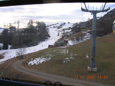 Gewusel auf der Talabfahrt.