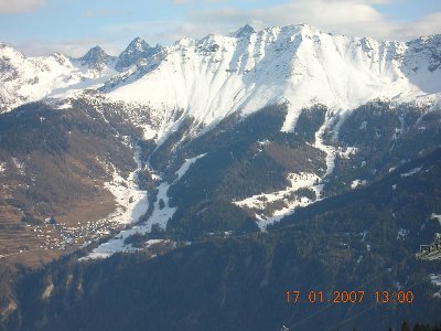 Blick Richtung Fendels...Das Gebiet ist die meiste Zeit im Schatten.