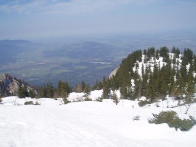 oberhalb der Schweigmühlalm