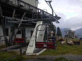 Die Suttenbahn- Bergstation