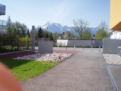 unten grün und warm