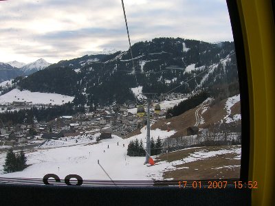 Der letzte Teil nach Fiss. Ganz hinten sieht man noch die Waldabfahrt zur Waldbahn.