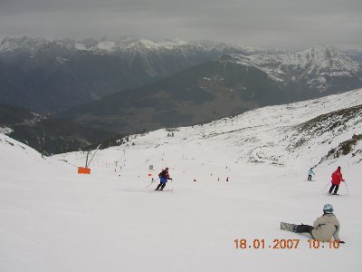 Immernoch ordentlich gewusel an der Plazötabfahrt.