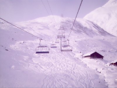 6KSB Mulinatsch, nach dem sich die Wolken vorübergehend verzogen haben...