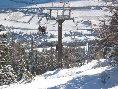 DSB Speiereck in St. Michael im Lungau, 2260 Meter lang, ergibt bei 2,5m/sec eine gute Viertelstunde Fahrzeit. Kap.: 875 P/h.