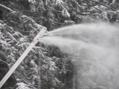 27.1.2007: Lanze am Ötscherlift. Leider unscharf, da man mit 5 m/s ziemlich nah dran vorbeifährt ;)