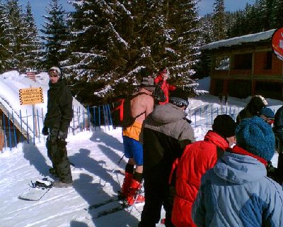 ca - 6 Grad, für Russen ist das Sommer....