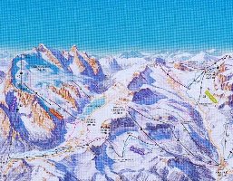 Pistenplan Arabba 04/05 Quelle: Dolomitisuperski