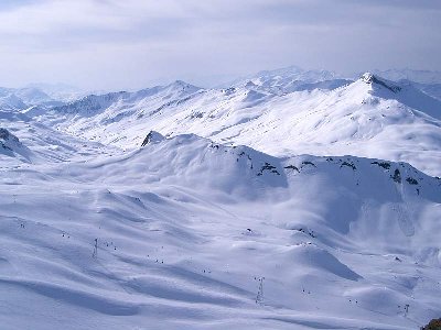 Blick in Richtung Fondei, im Vordergrund die 6EUB Schifer