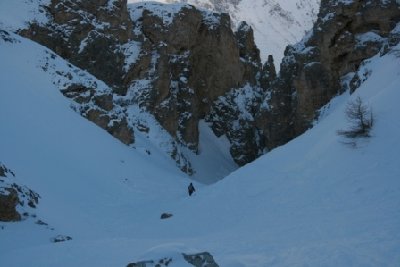 Einfahrt ins Vallee Perdue