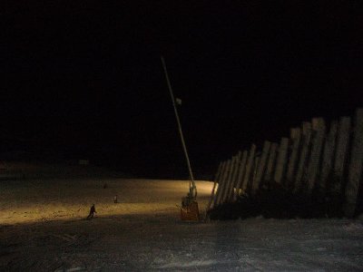 Die Lanze und die Kanone liefen nicht- wie auch bei 3°C