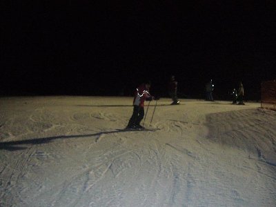 Die Piste war super präpariert