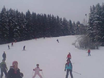 Der untere Teil der linken Abfahrt am Poppenberg