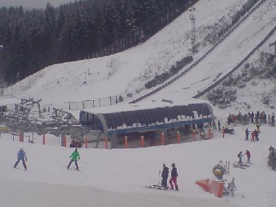 Die Talstation des Quick Jet