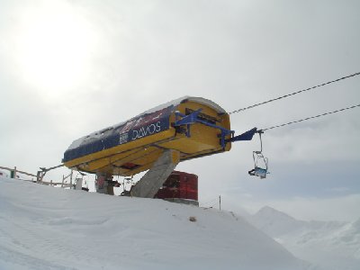 Bergstation 2er Sesselbahn. Finde ich für eine Kompaktstation sehr schön!