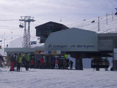 6er Sessellift auf den Piz Martegnas