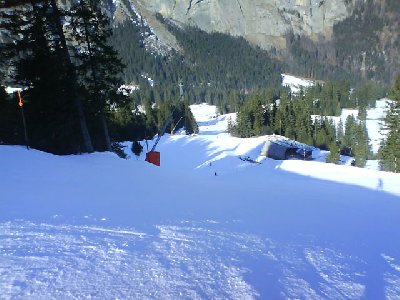 Die Abfahrt von der Bettenalp nach Cheselen. Top zu fahren.