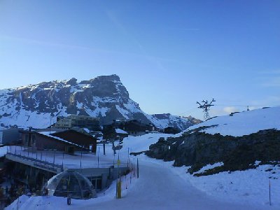 Die Gondelbahn (Bergstation)