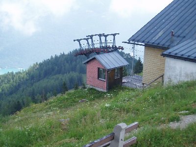 Bergstation des ESL Zwölferhorn Alm