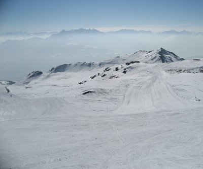 Piste 90 Richtung Ruschein