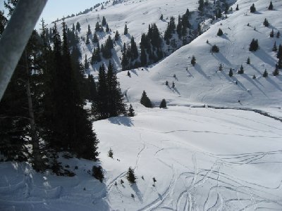 Ist das oben im Eck nicht ein Stück vom Alp-Ruschein-Lift?