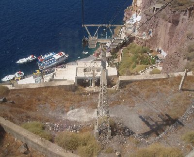 Talstation und Hafen