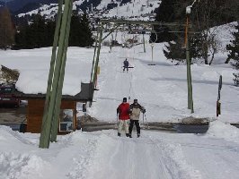 Die gleiche Kreuzung von hinten.