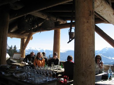 Truppenlagerplatz in der Alpenrose