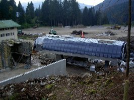 Die Anlage bekommt ein Förderband