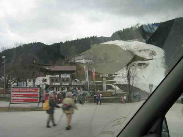 Scheffauer Talabfahrt gestern um 16.00