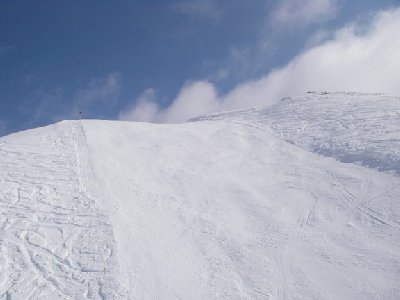 Schwarze Abfahrt beim Sonnenjet Cruiser