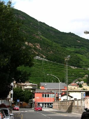 Die Talstation in Bozen.
