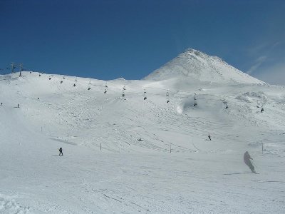 Blick aus der Senke Richtung Hundkogel