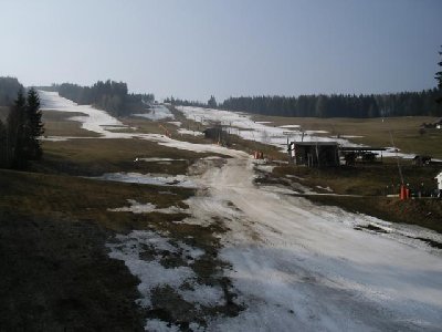 Schieferwiese mit SL Schieferwiese, links die Stuhleckabfahrt Standard