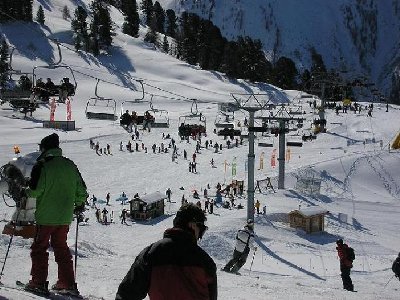 Anfängergebiet am Lac de Tracouet mit 4SB Prarion