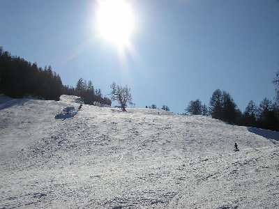 Talabfahrt unterhalb der Alpage. Einfach nur schön.