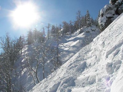 im kleinen Kanonenrohr, da ging´s ganz gut, allerdings fast schon zu viel Powder :)