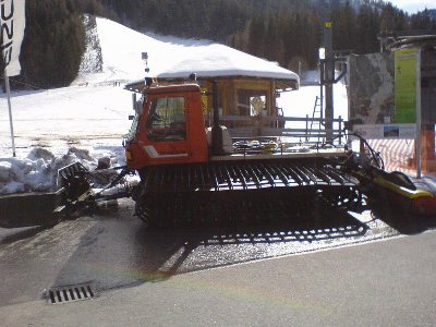 Der Bully für die Hausbergarena.