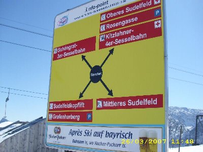 Angekommen an der Sudelfeldkopf-Bergstation