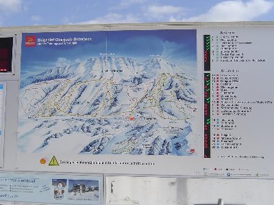 Lift- und Pistenstatus - das sieht schon mal nicht sehr gut aus