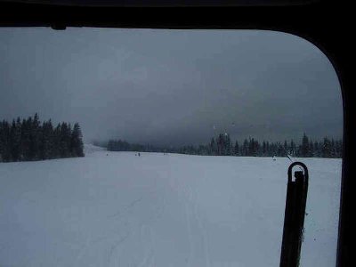 Auf dem Weg zum Zigeunerlift