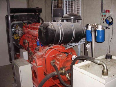 Hilfsdiesel der Sesselbahn