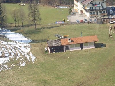 Geschlossen wegen Schneemangel: Der Trainingslift