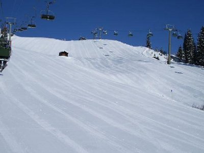 der schlegelkopf um kurz nach halb 9: frisch gewalzt -&amp;gt; carving!!!