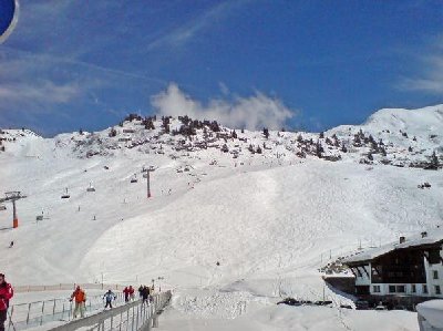 am hexenboden unten wurde es mittags schon ziemlich weich...