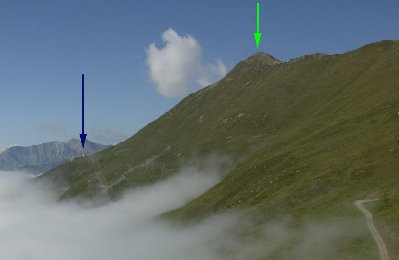 blau Mittlerer Sattelkopf<br />grün Oberer Sattelkopf