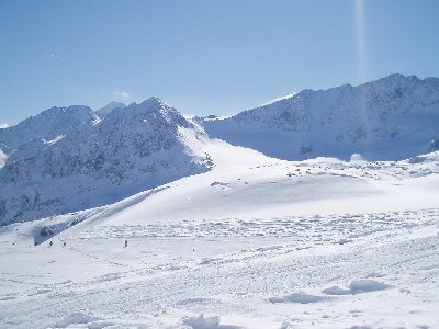 Blick zur Piste Nr. 7