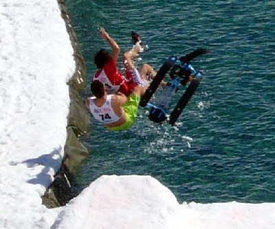 Waterslide Contest 2007 in Milez