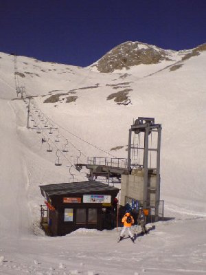 Gleich ma ganz runter....nette Pisten an der DSB.