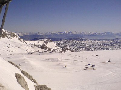 Talstationen Hunerkogl und Austriascharte.